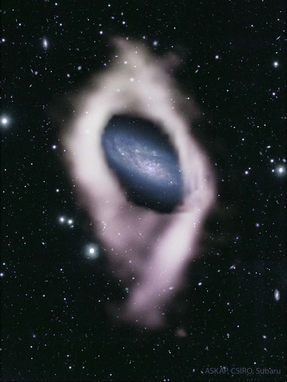 Cosmic Ribbon Wrapped