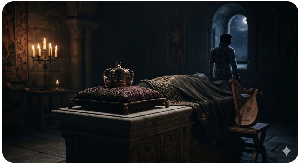 A Kings Death And A            Legends Birth