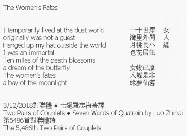 The Women's Fates