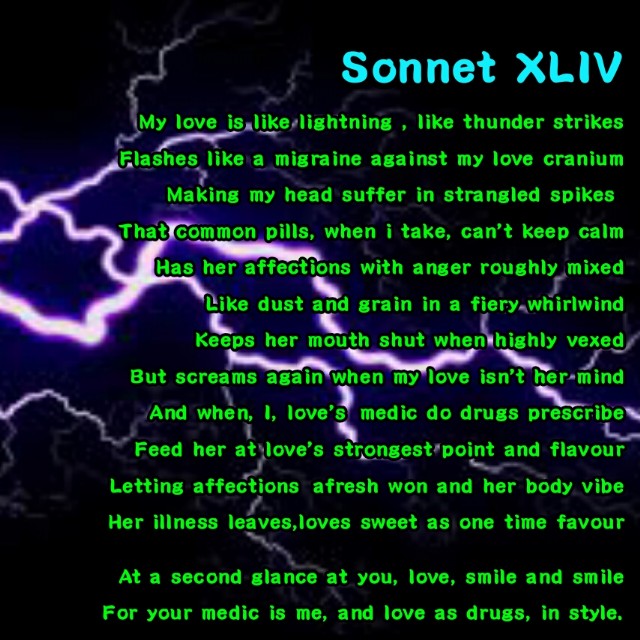 Sonnet Xliv