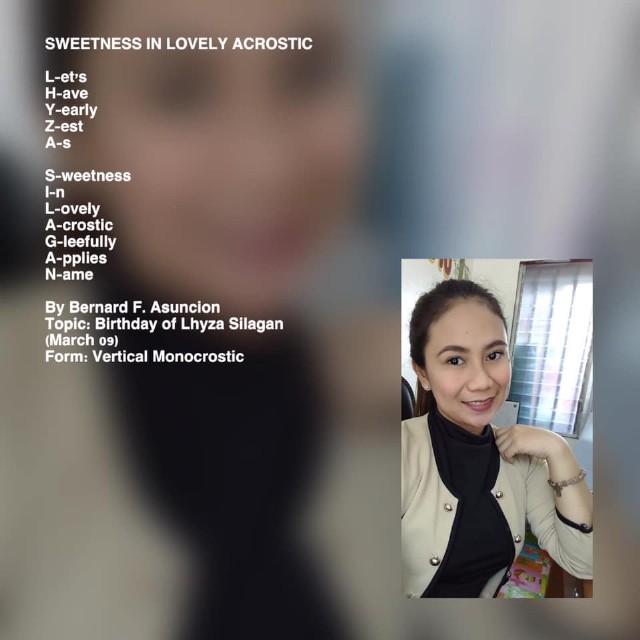 Sweetness In Lovely Acrostic