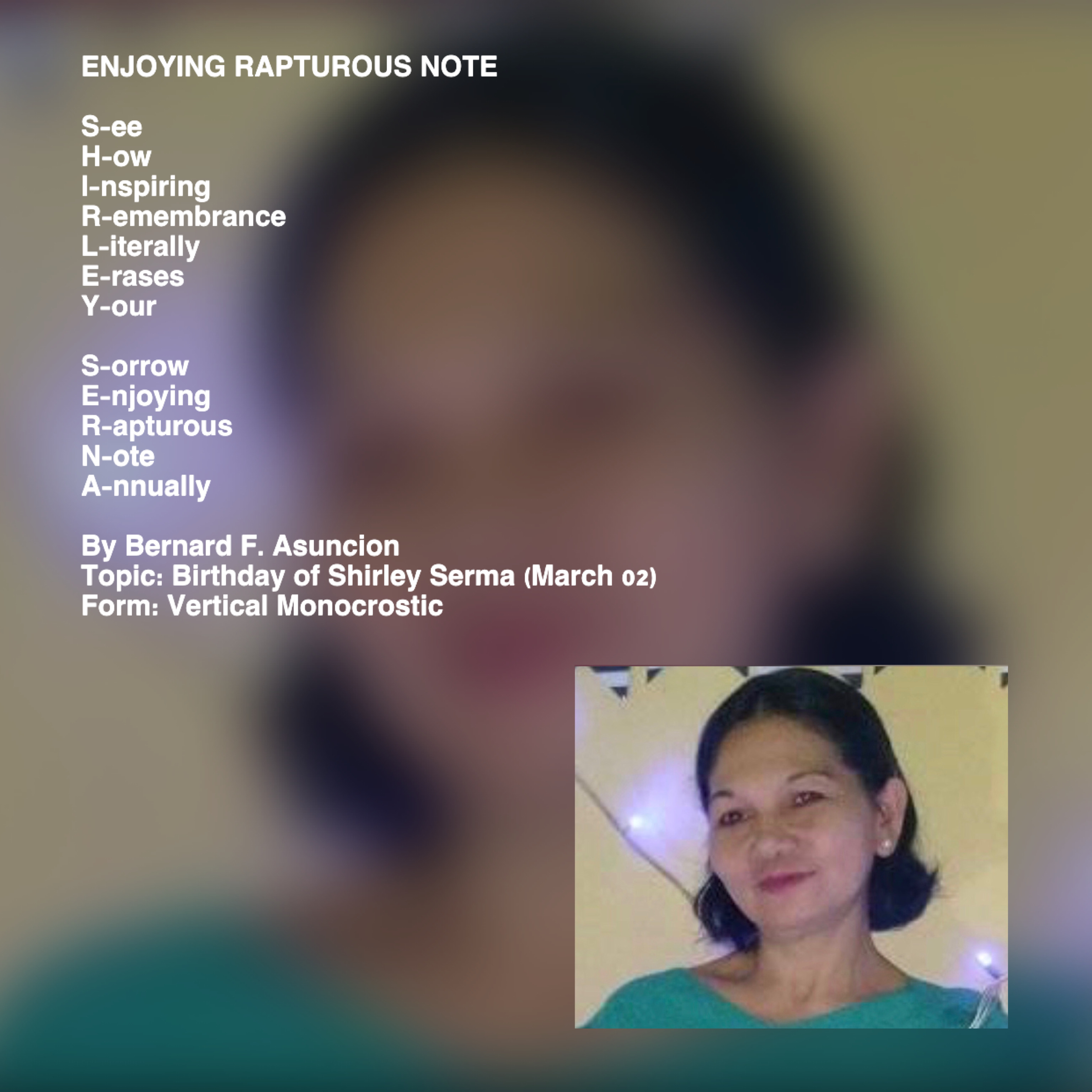 Enjoying Rapturous Note