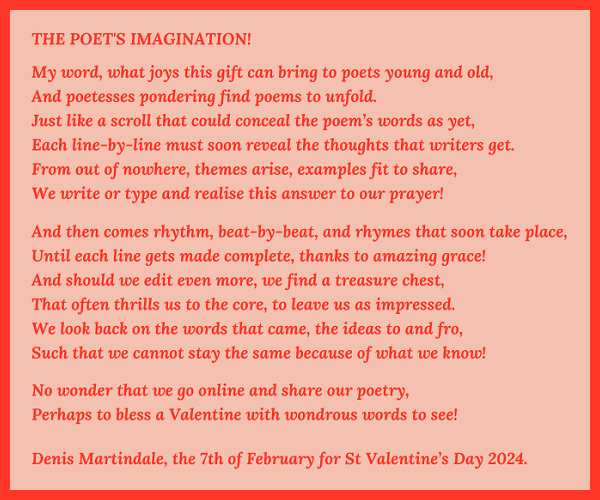 The Poet's Imagination!