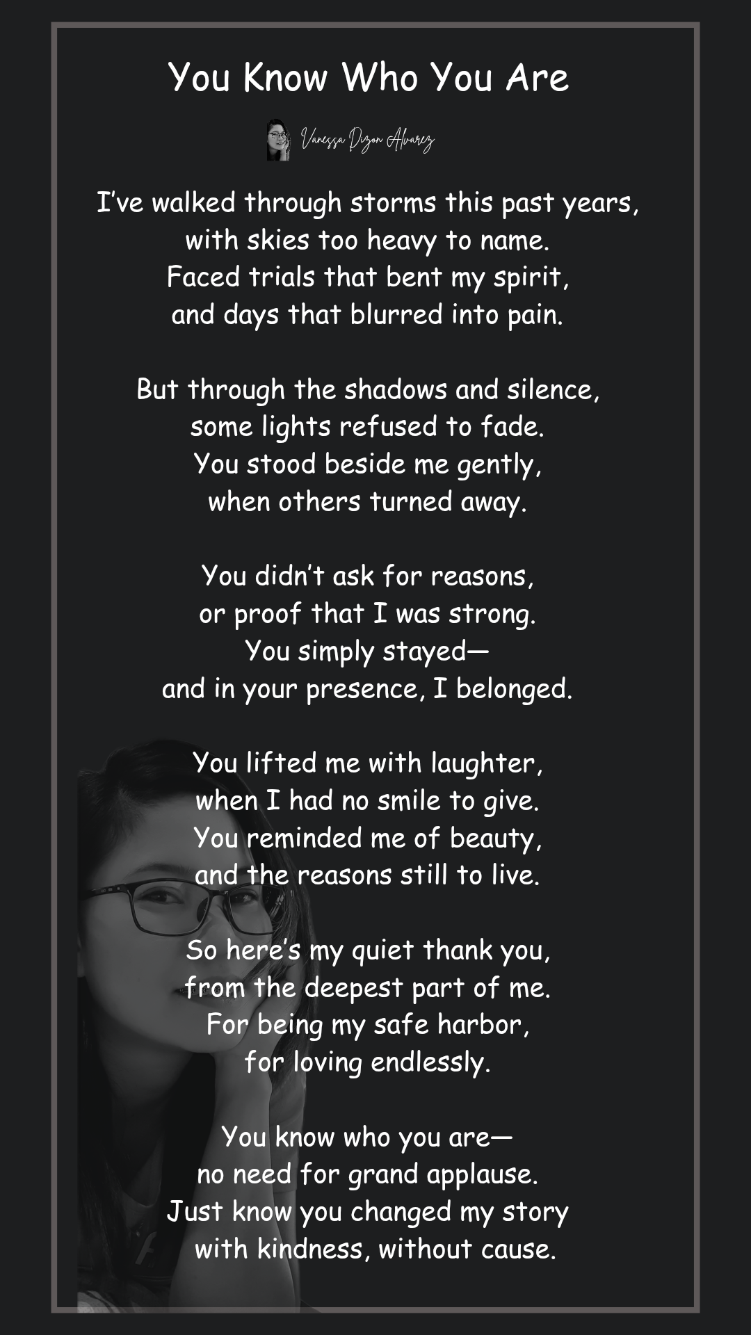 You Know Who You Are