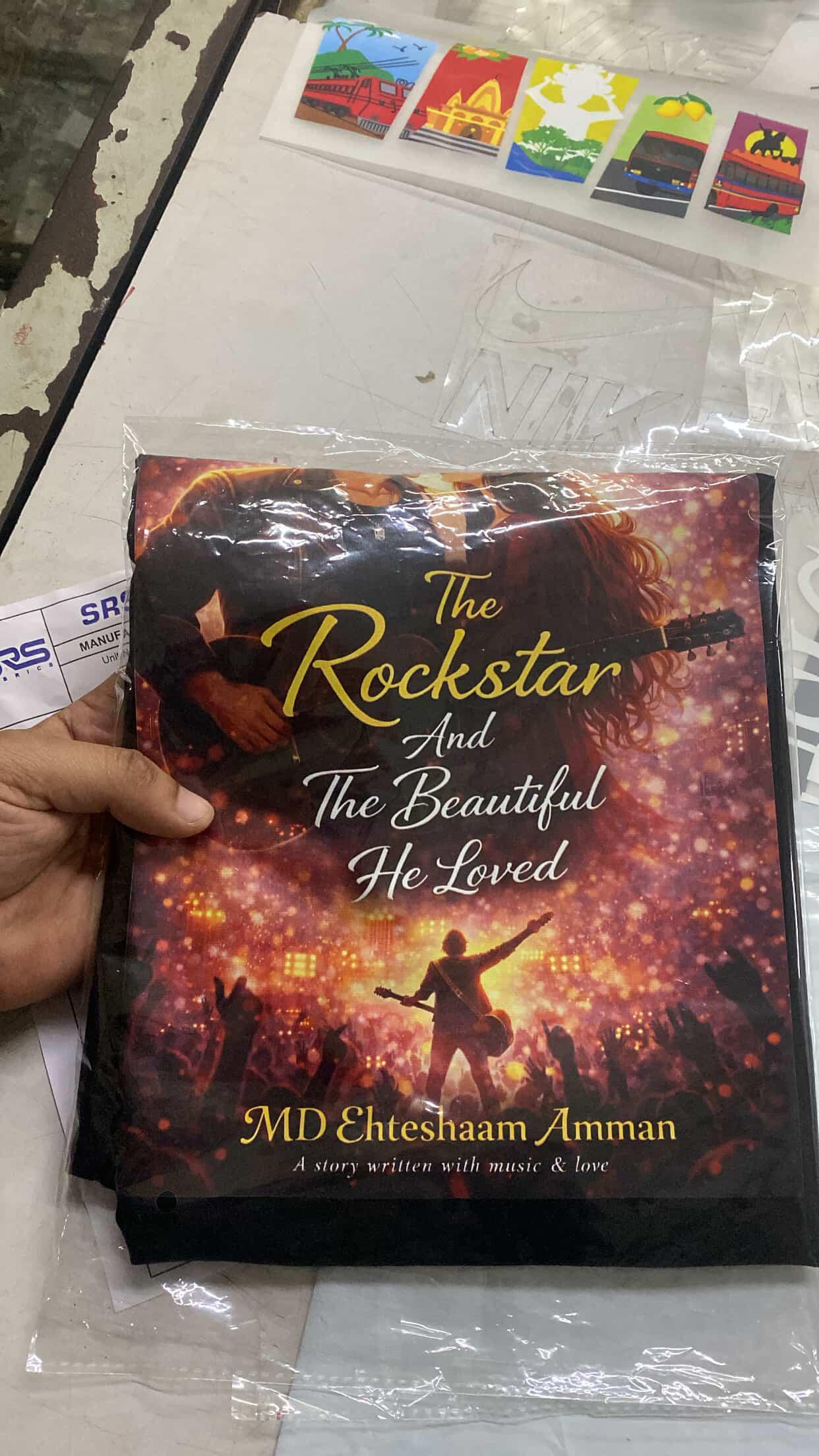 From Imagination To Fabric…
my Novel Is Now A Vibe Coming Soon This Year! ! ! ! #therockstarandthebeautifulheloved #rockstarseries#mdehteshaamamman