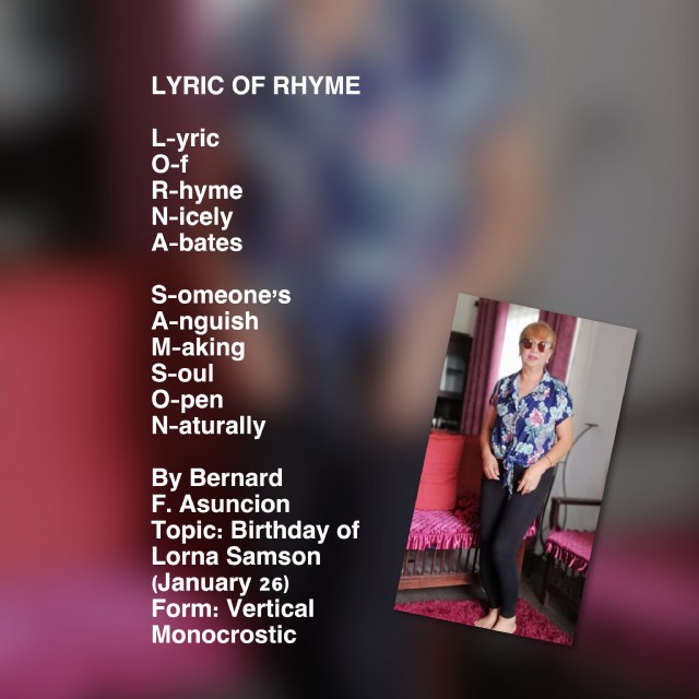 Lyric Of Rhyme