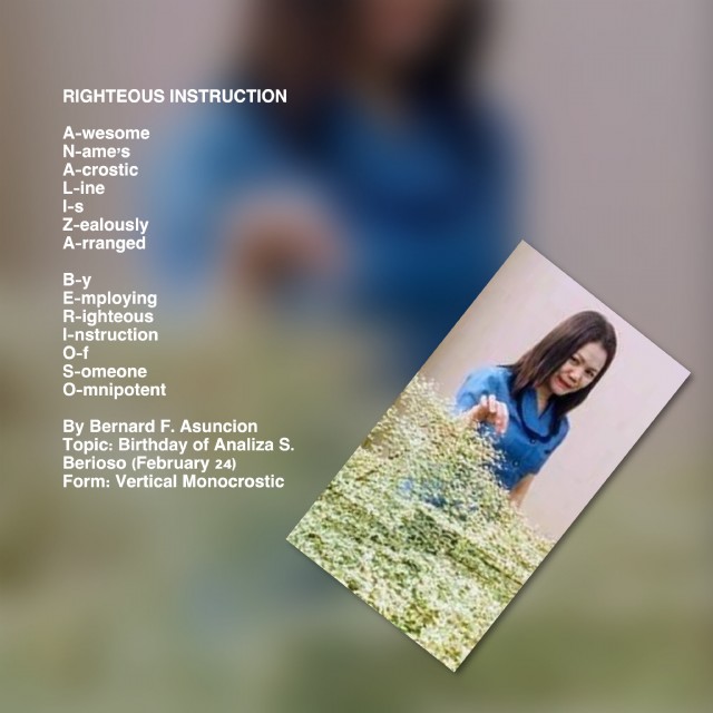 Righteous Instruction