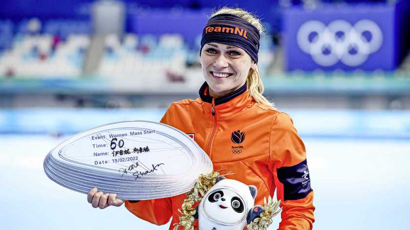 Iréne Schouten, Three Times Gold In Olympic Beijing 2022