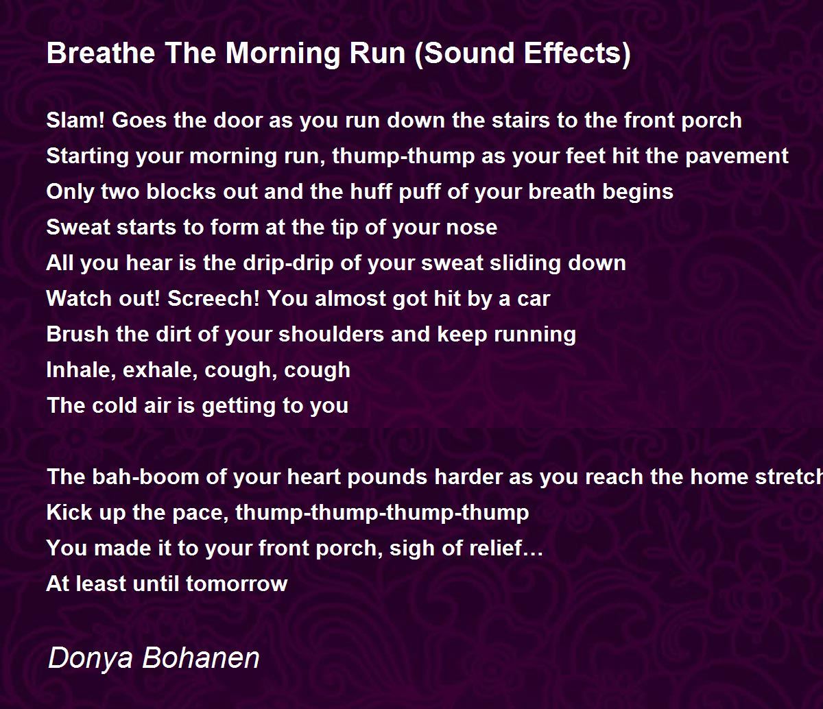 Run sound effects scfalas