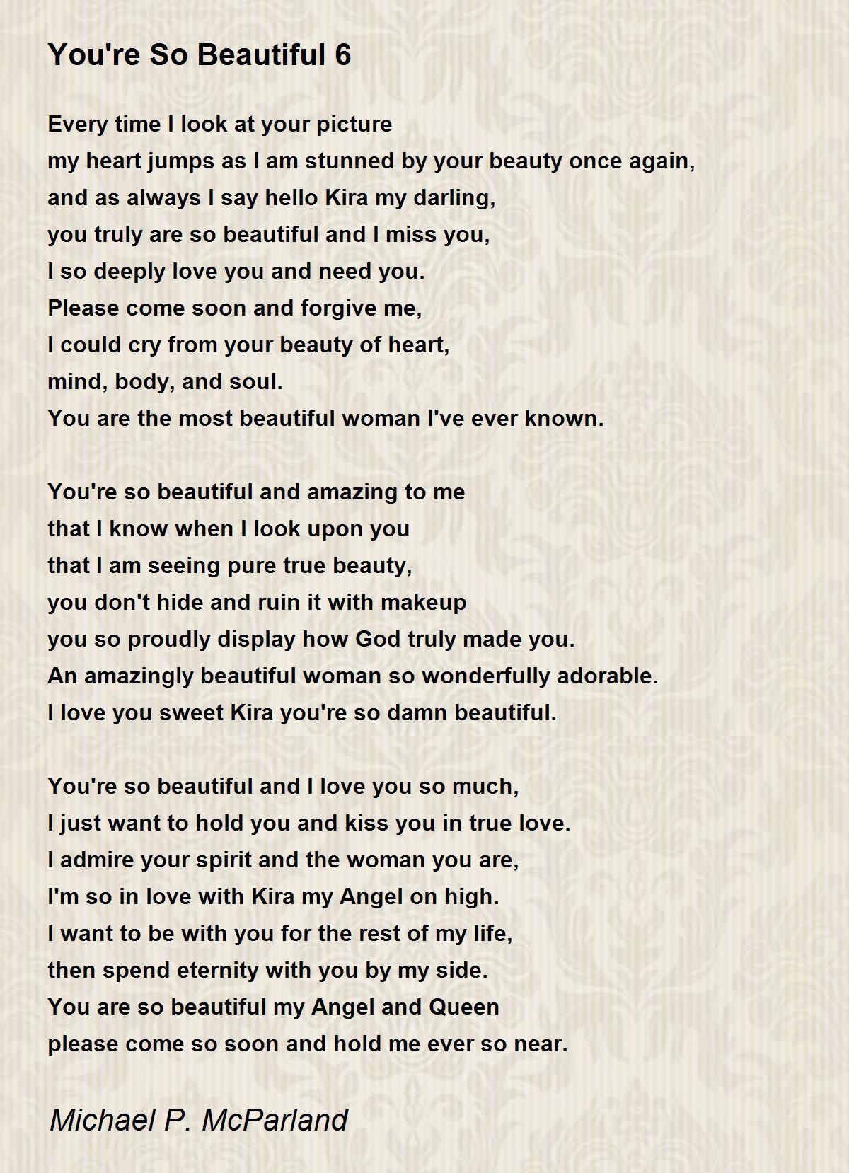 Poems amazing your so Romantic Love