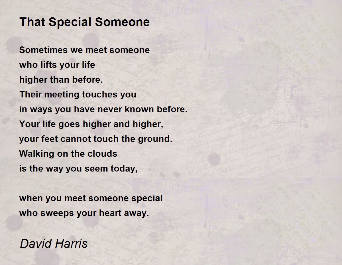 Poems your special 35 Short