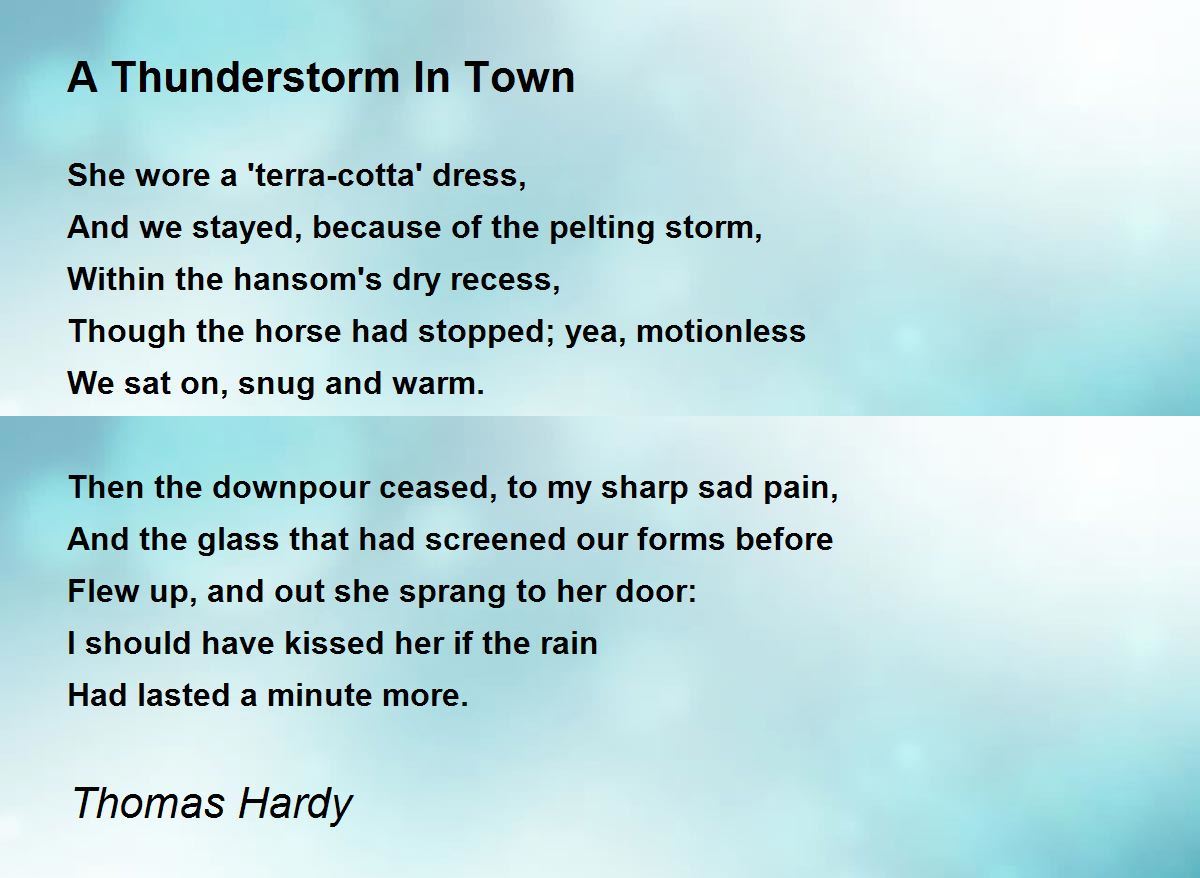 Write about your town. Thomas Hardy poems. Poem about Town. Thomas Hardy Wessex poems. Thomas Hardy wexxes poems.