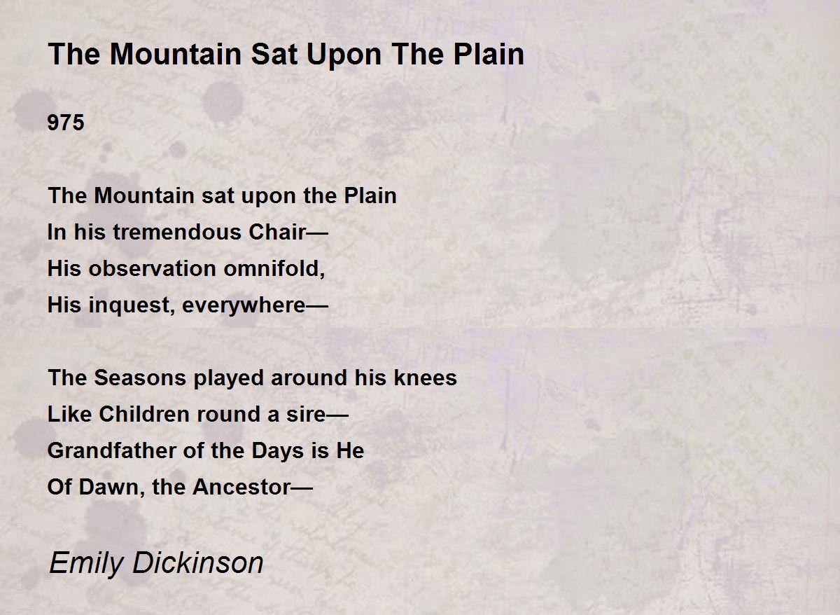 Best emily dickinson poems
