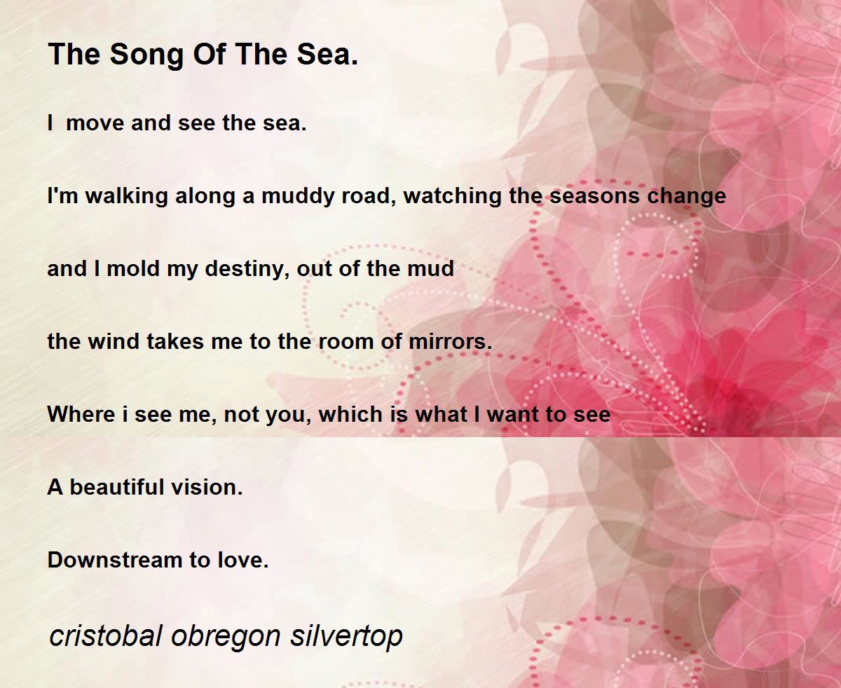 The Song Of The Sea. by cristobal obregon silvertop The Song Of The