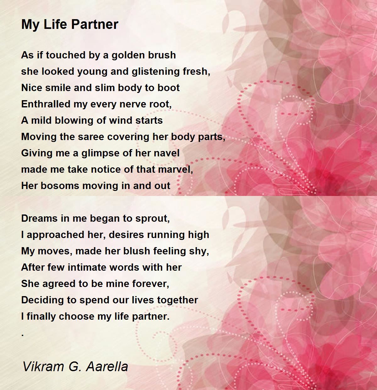 Life poem my partner Life Partner