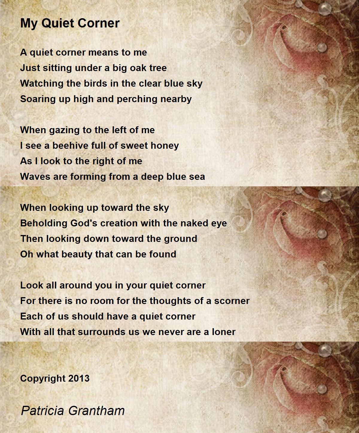 Quiet Corner Quotes quiet-corner-quotes