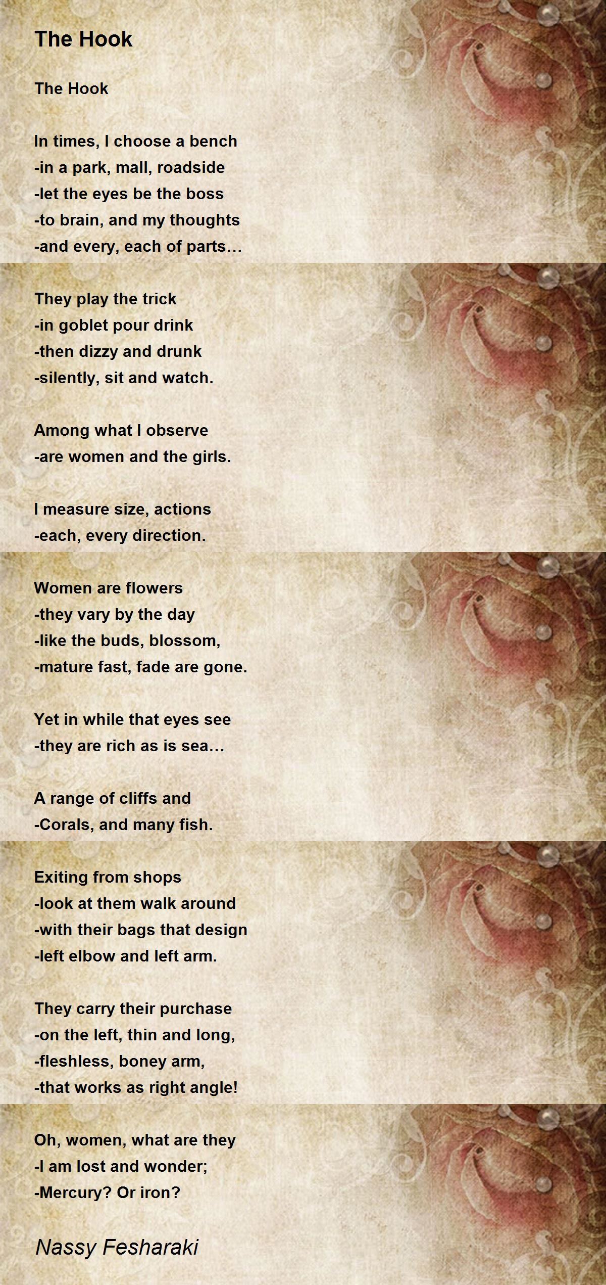 The Hook The Hook Poem by Nassy Fesharaki