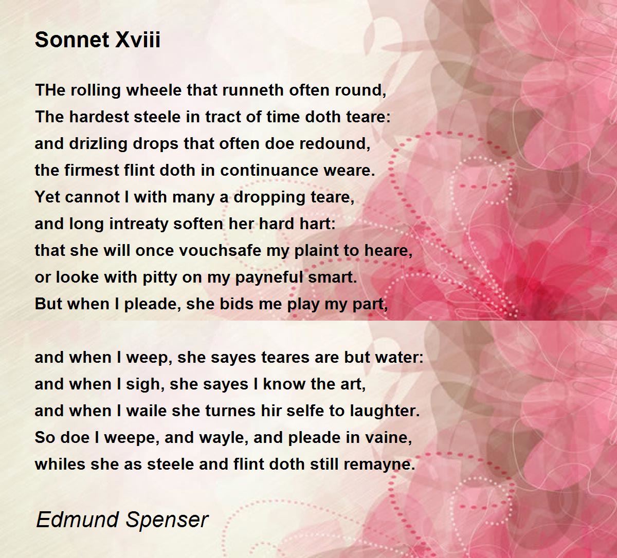 sonnet xviii