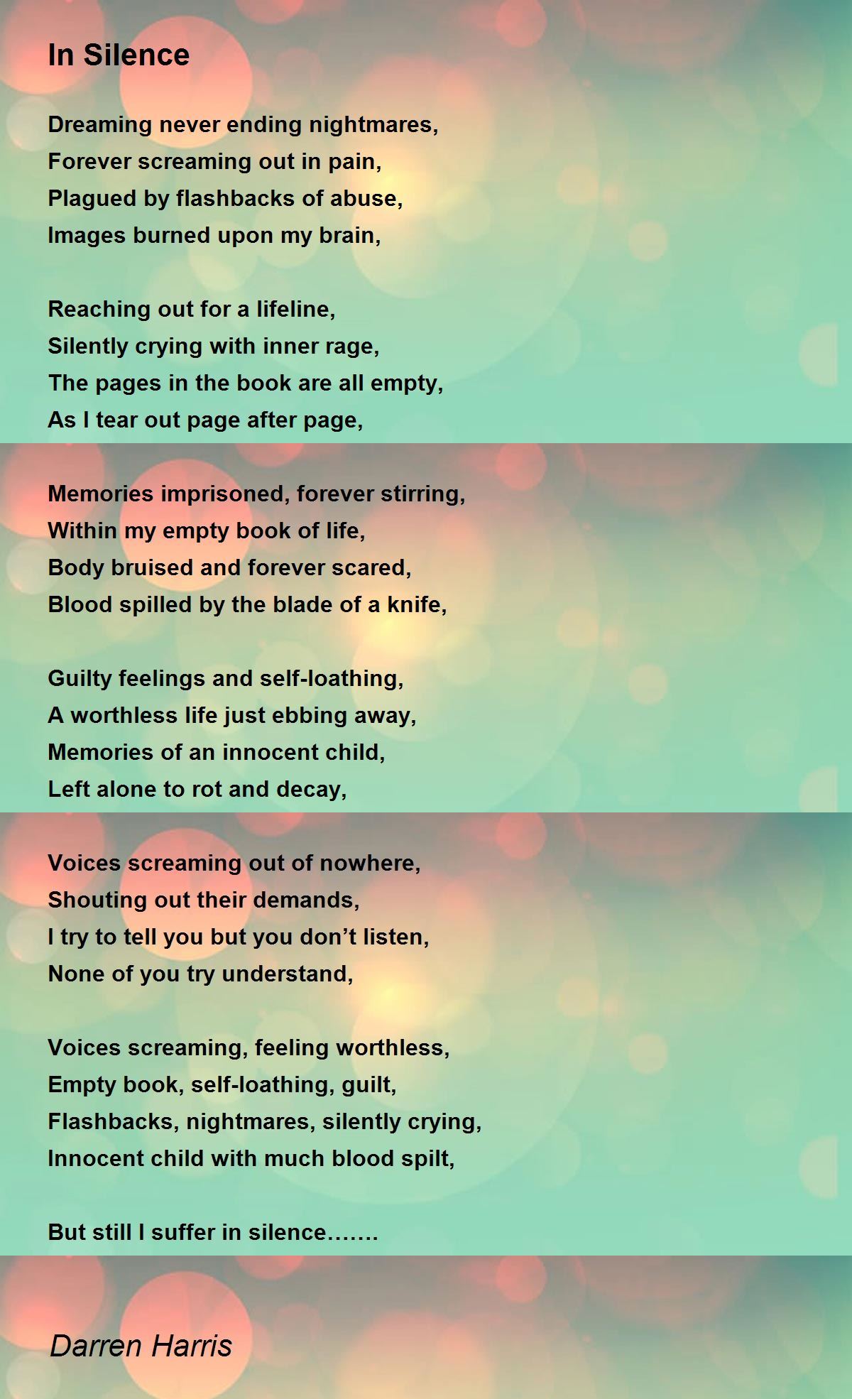 How to write loathing sonnet 07 picture