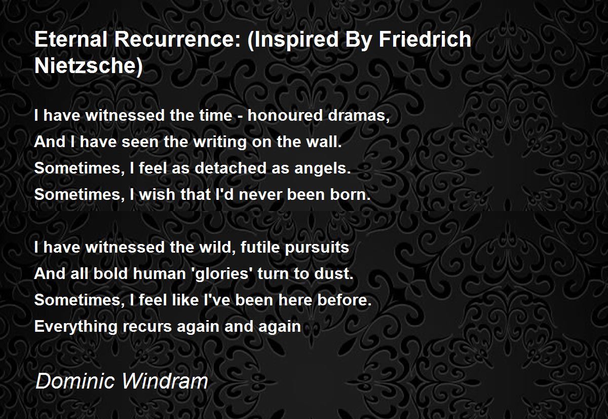 is eternal recurrence possible _ eternal return – ONYED