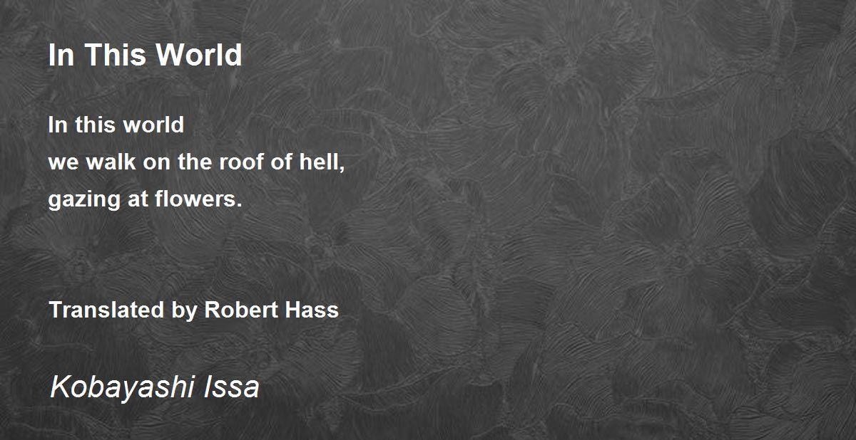 Kobayashi Issa Alchetron, The Free Social Encyclopedia