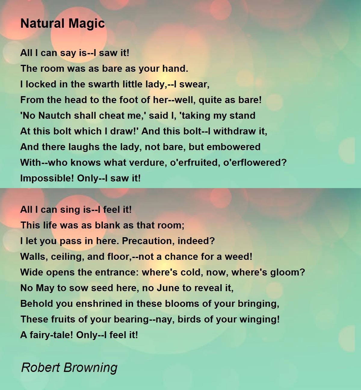 letter management adalah by Robert Poem Magic Poem  Natural Hunter Browning