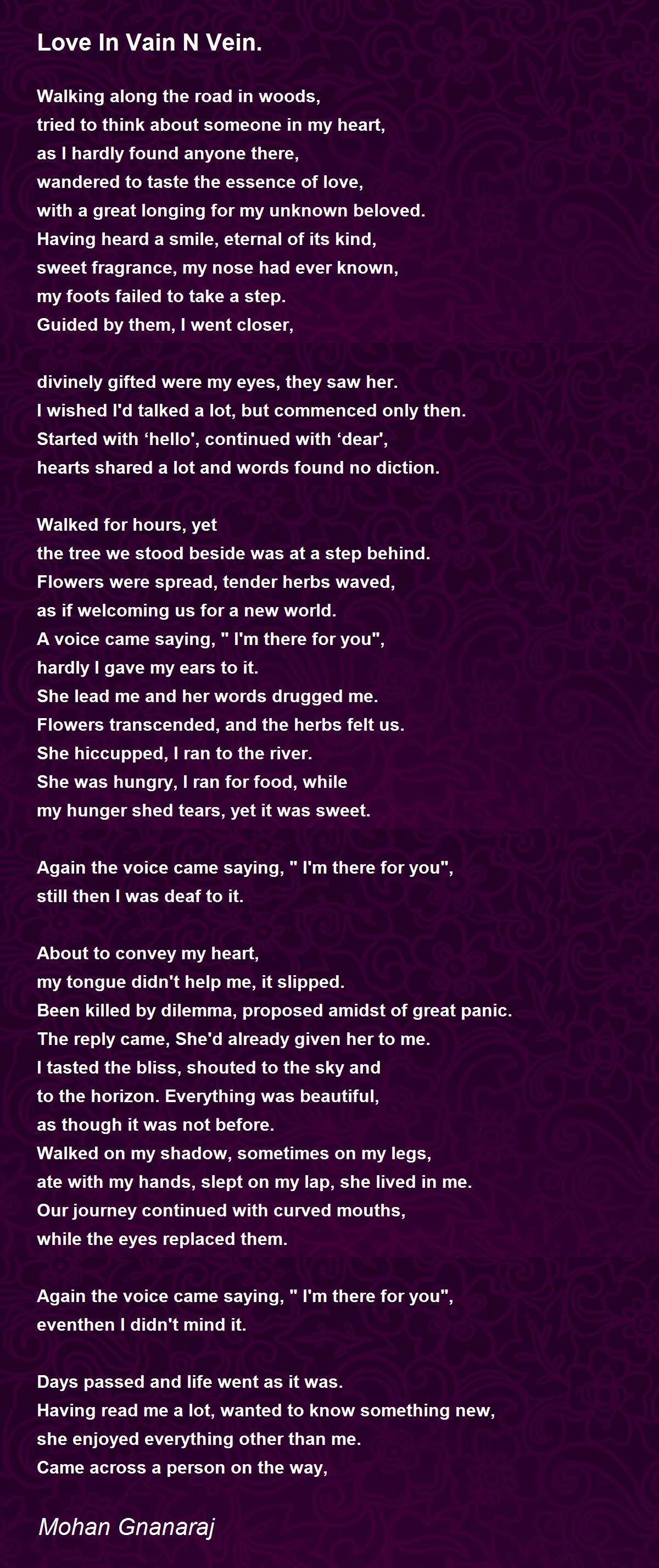 Vein Poems Poems For Vein Poems Poem Hunter