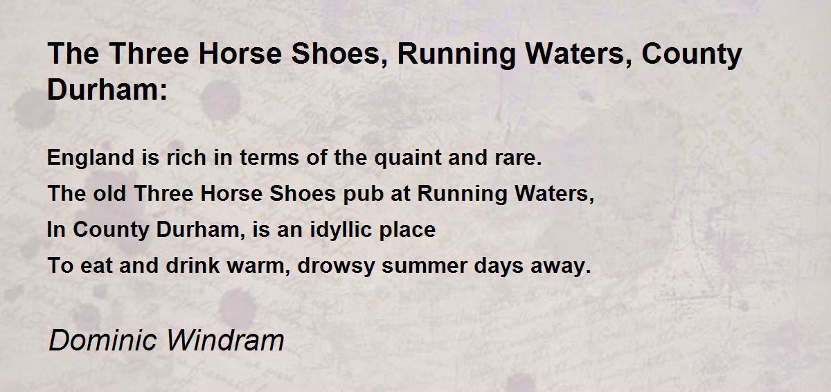 The Three Horse Shoes, Running Waters, County Durham by Dominic