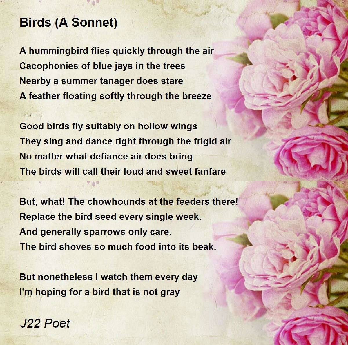 Sad Sonnets