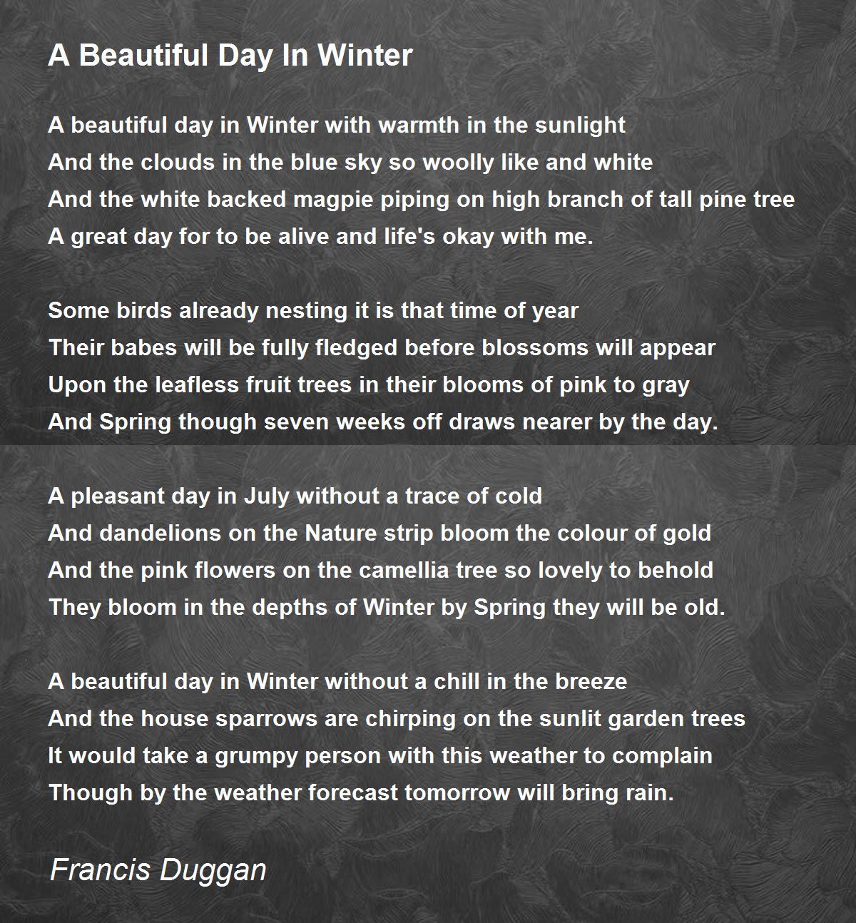 Lovely poems Lovely poems