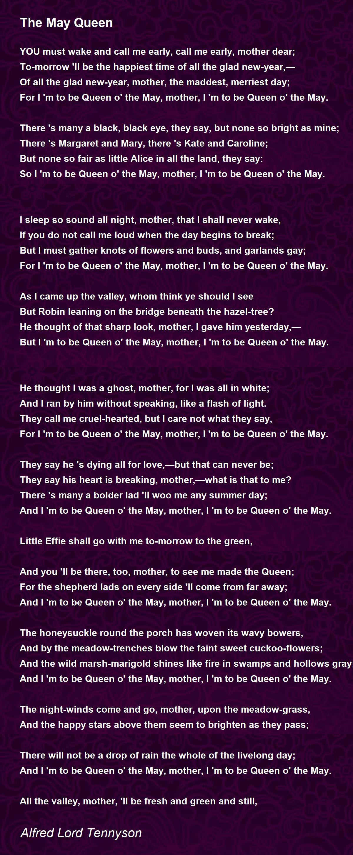 May Queen | Caistories
