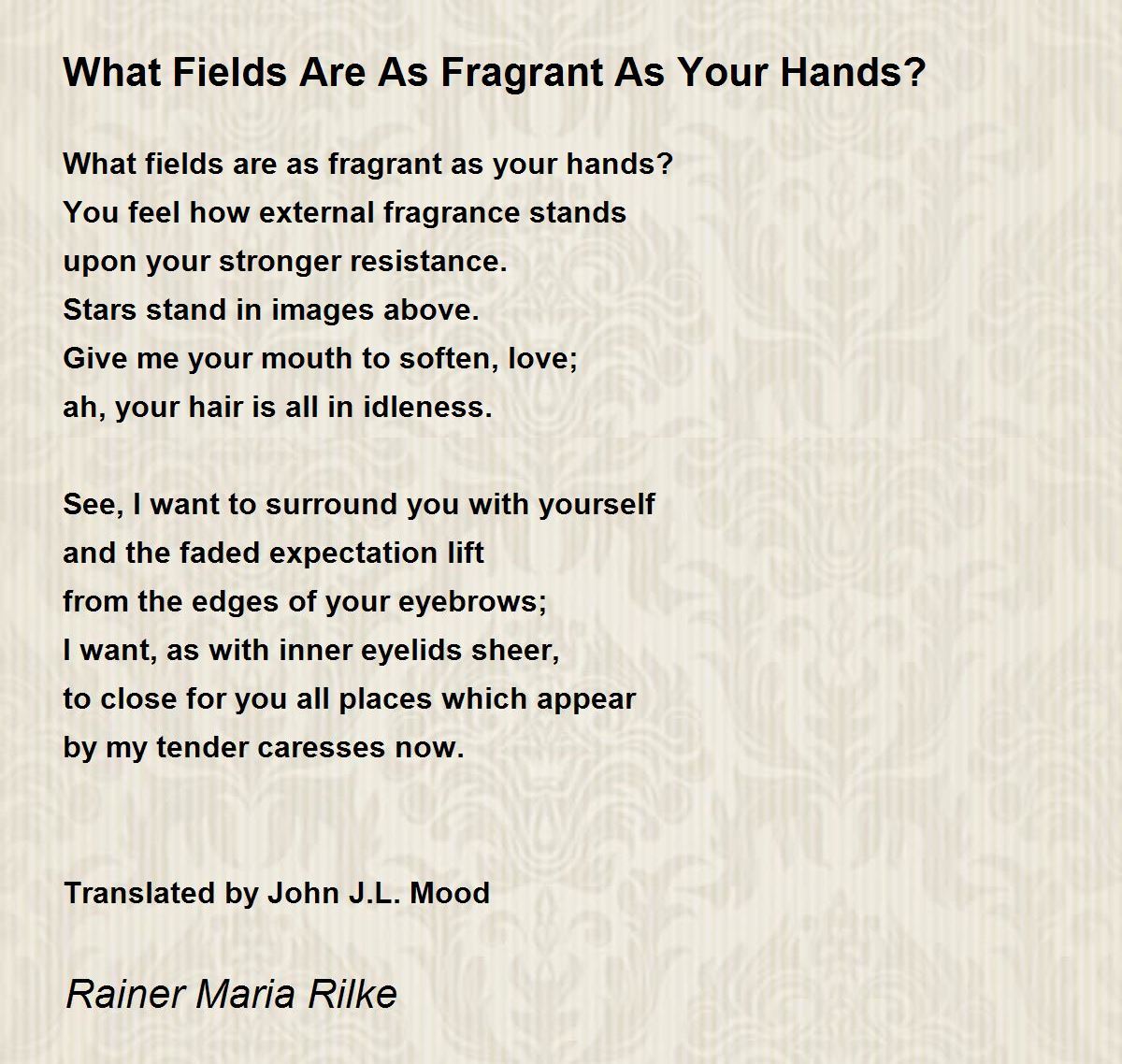 Poem Analysis: Give Me Your Hands