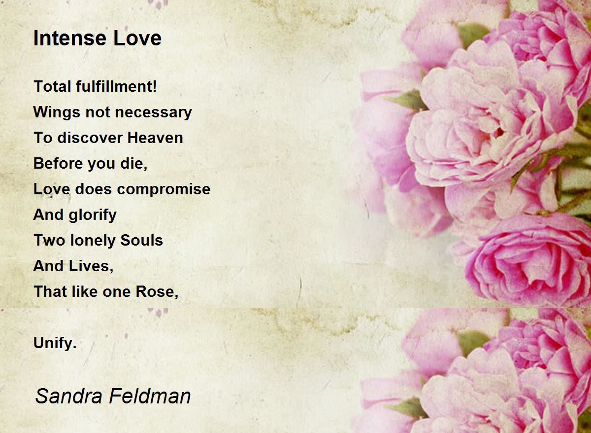 Intense-love Poems - Poems For Intense-love - Poem Hunter