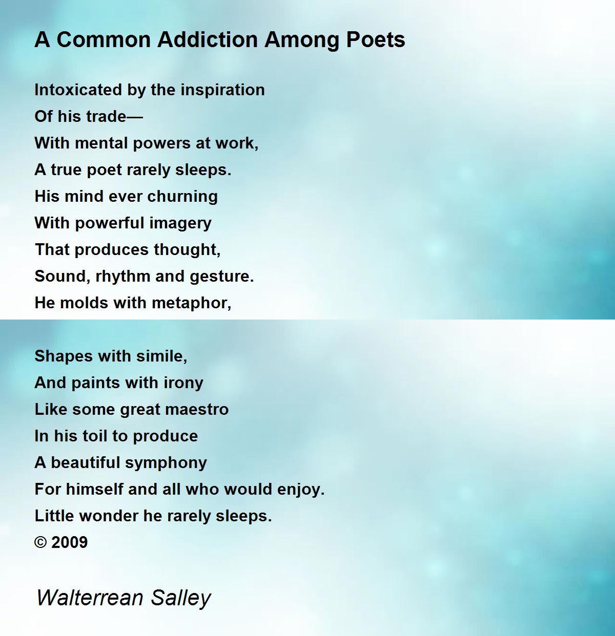 Addiction Poems - Poems For Addiction - Poem Hunter