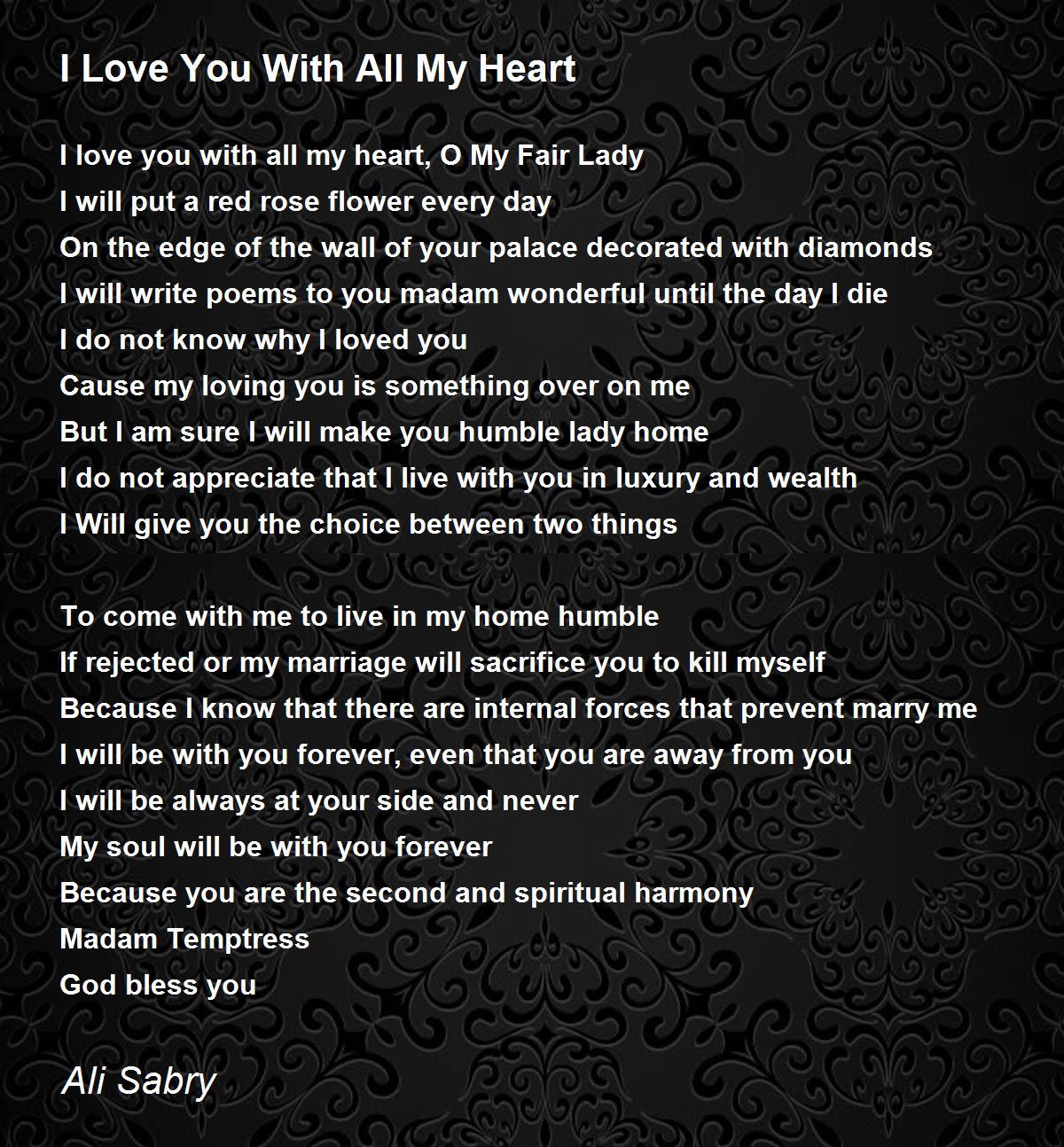 You poem with in my heart 2021 Best