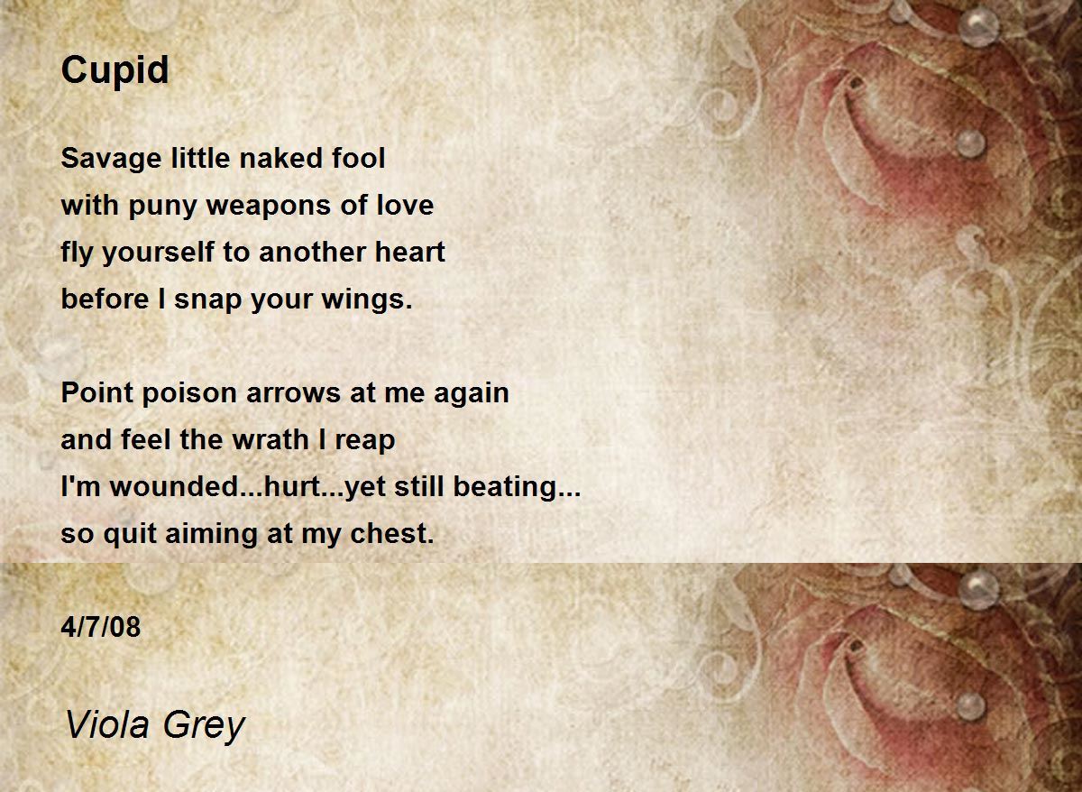 Cupid Poem by Viola Grey - Poem Hunter