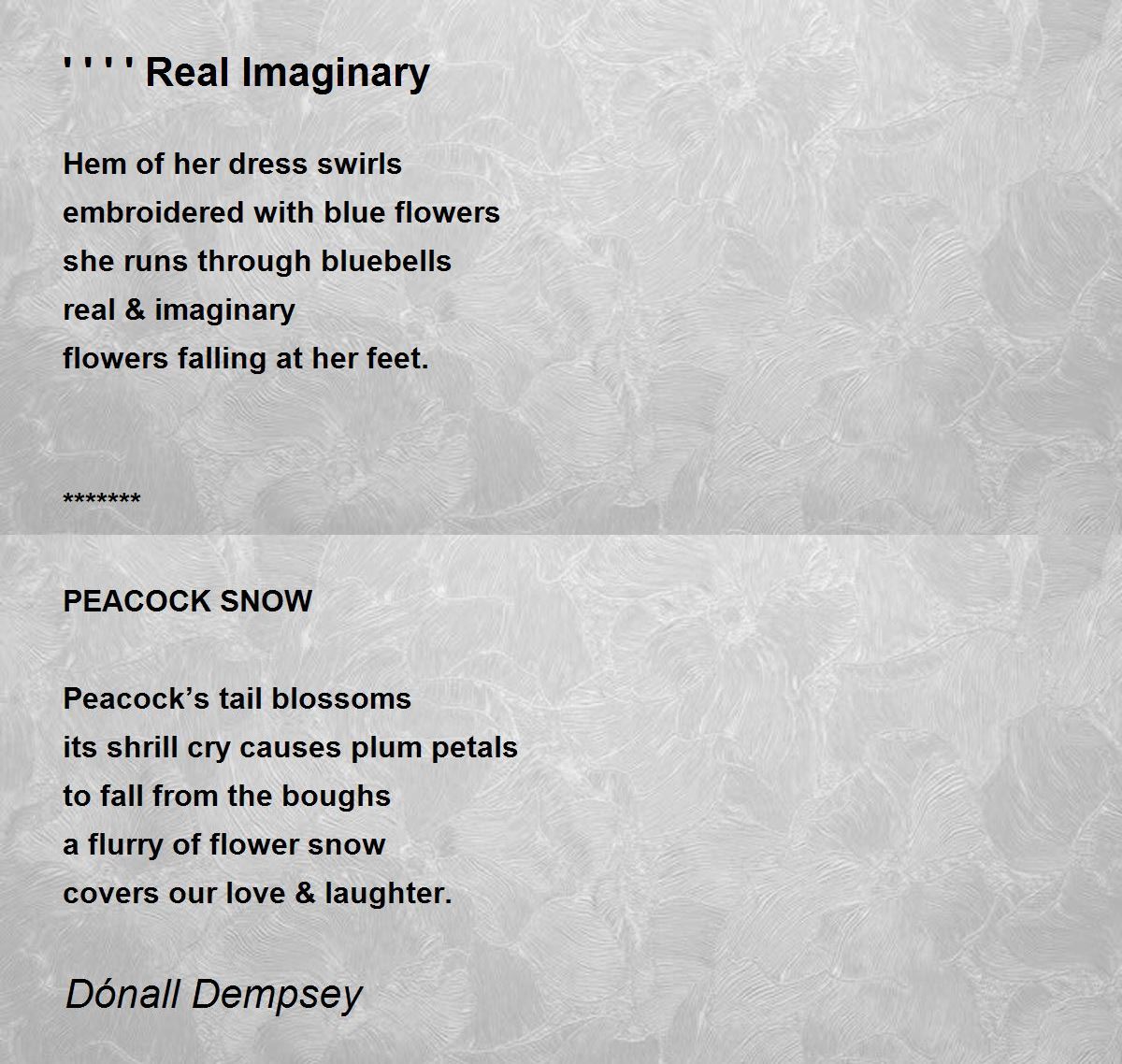 Imagery poem generator image