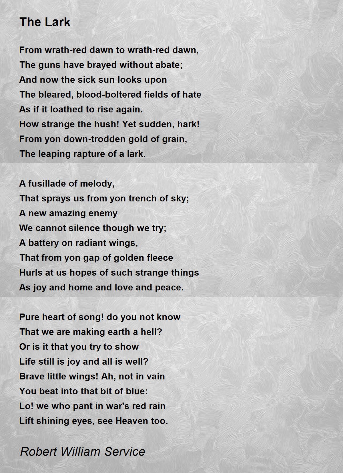 Lark Rising Poem George Meredith Lark Ascending Poem – DYKOT