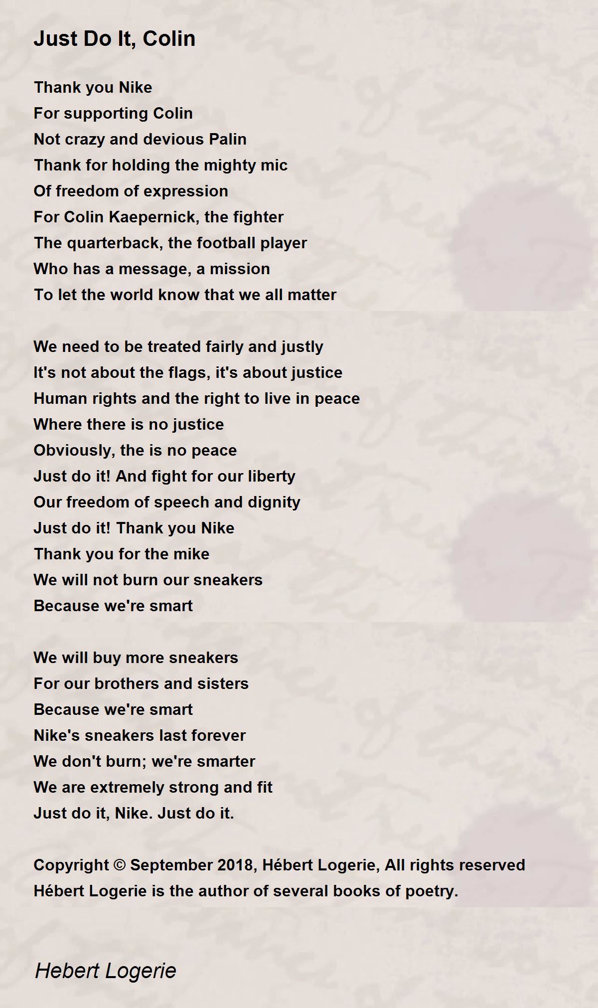 just do it copyright