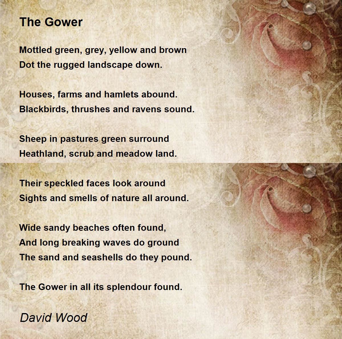 The Gower The Gower Poem by David Wood