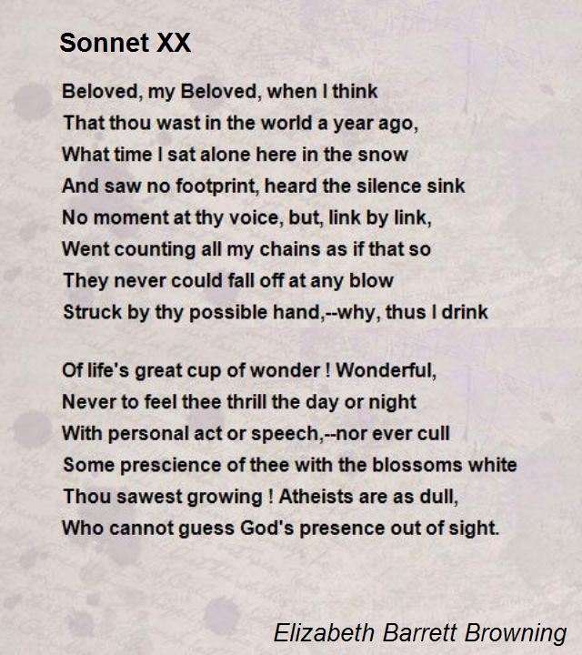 silence of night quotes in My Sonnet Elizabeth Poem Beloved, Barrett Xx Beloved by silence of night quotes in My Sonnet Elizabeth Poem Beloved, Barrett Xx Beloved by