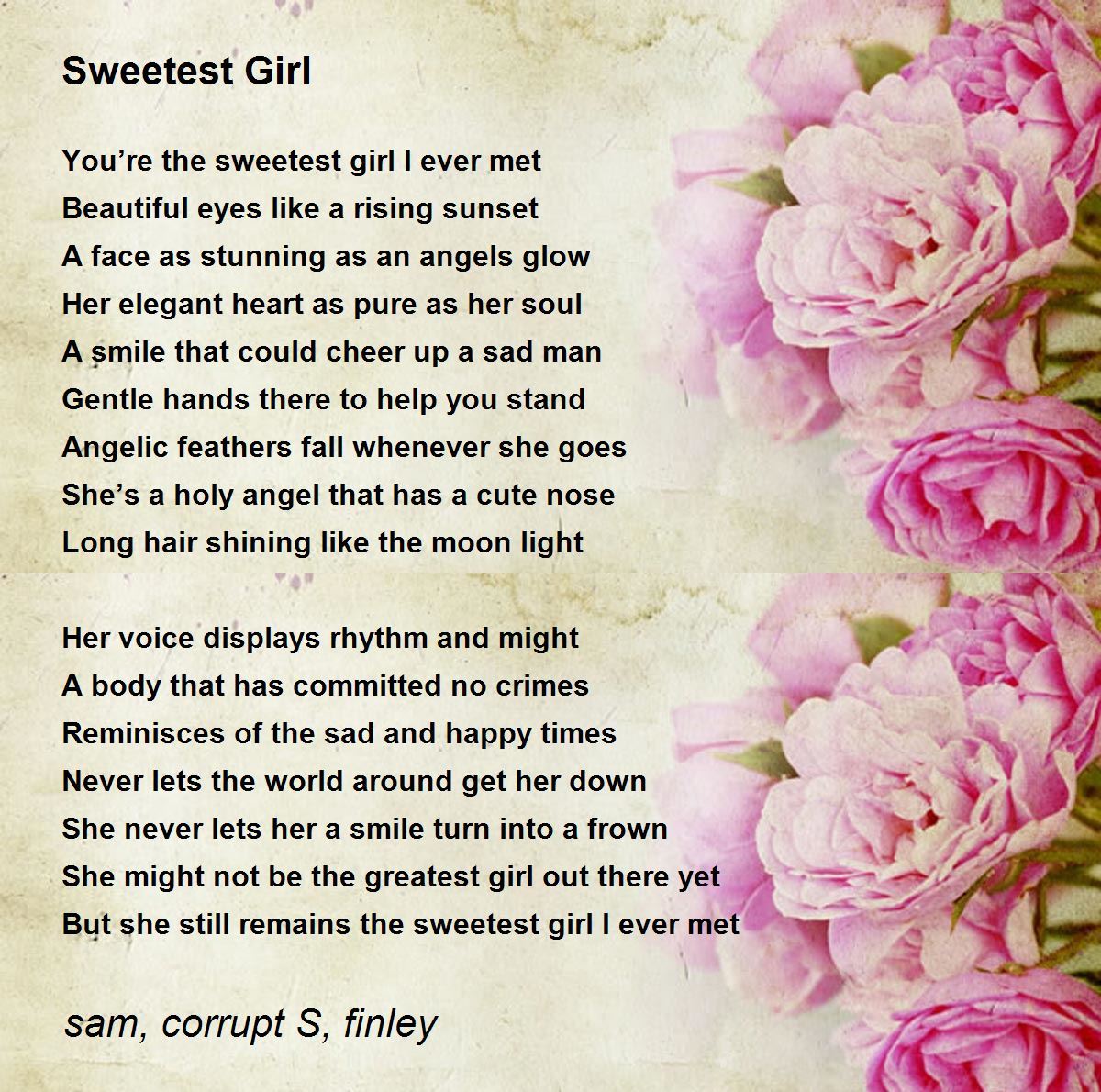 Cute poems for her
