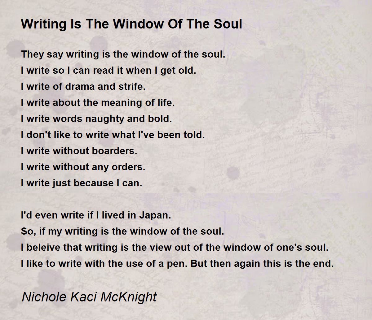 How to write window poems image