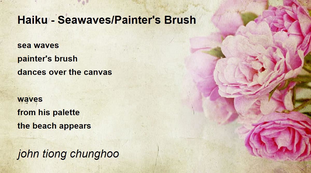 Haiku - Seawaves/Painter’s Brush - Haiku - Seawaves/Painter’s Brush