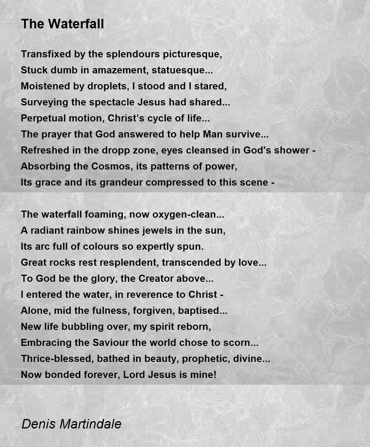 Waterfall Poems - Poems For Waterfall Poems - Poem Hunter