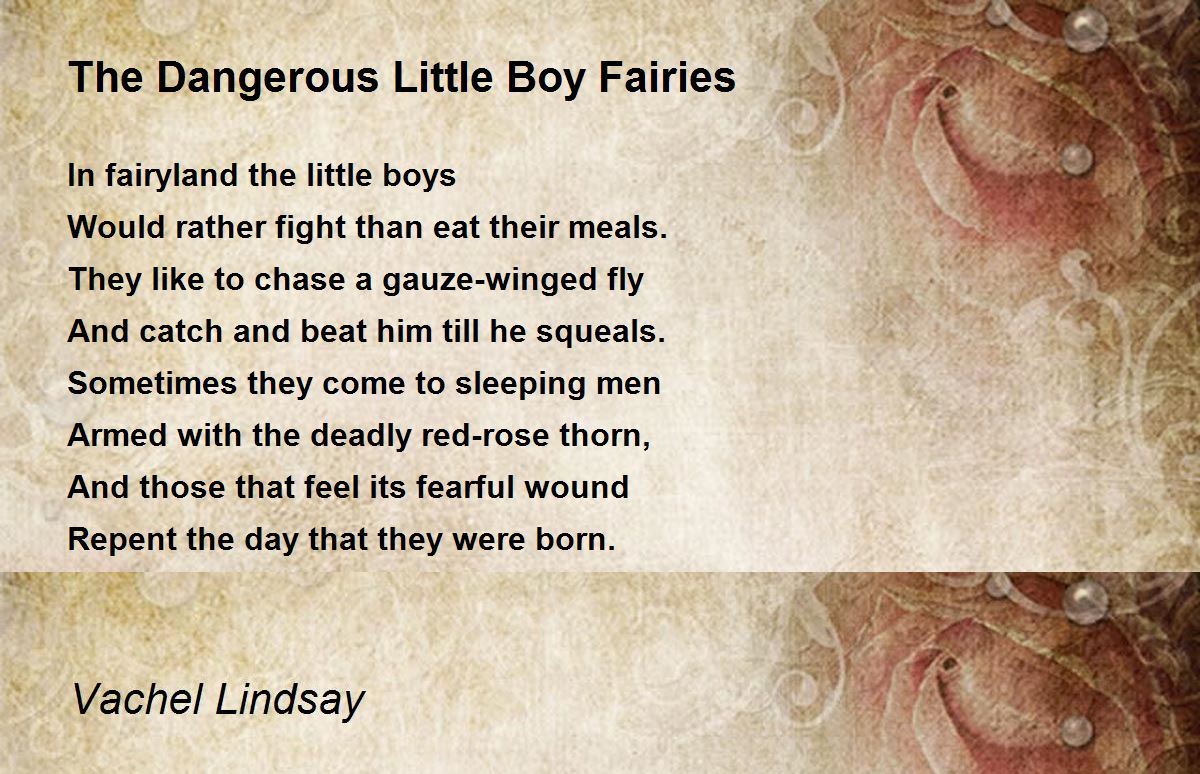 The Dangerous Little Boy Fairies The Dangerous Little Boy Fairies