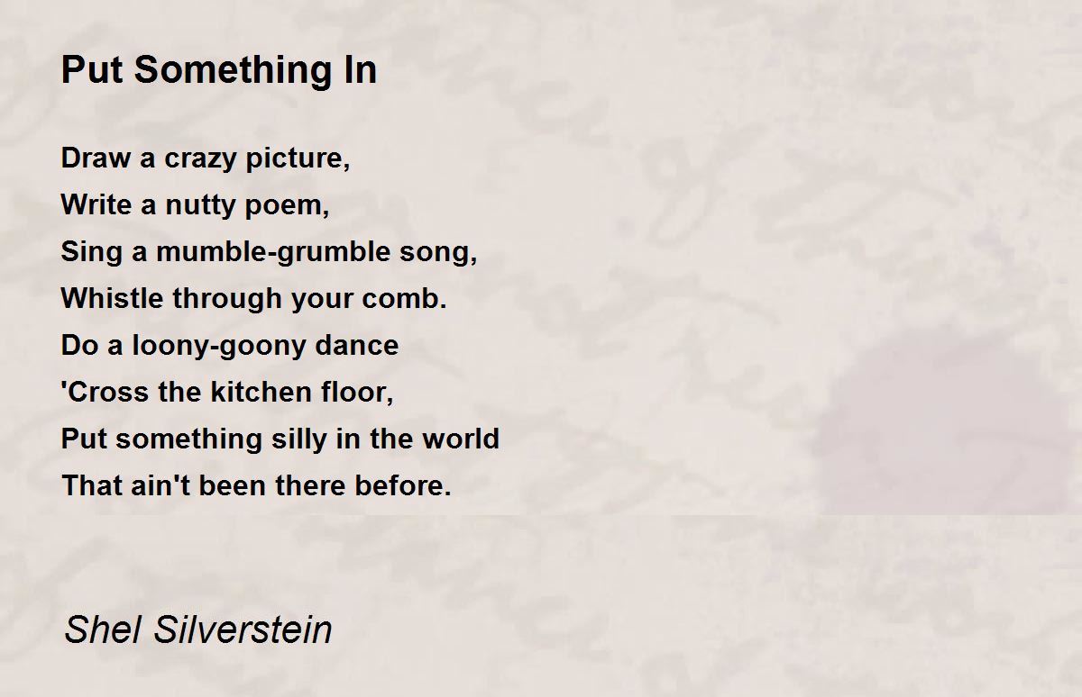 Draw a crazy picture write a nutty poem 04 image