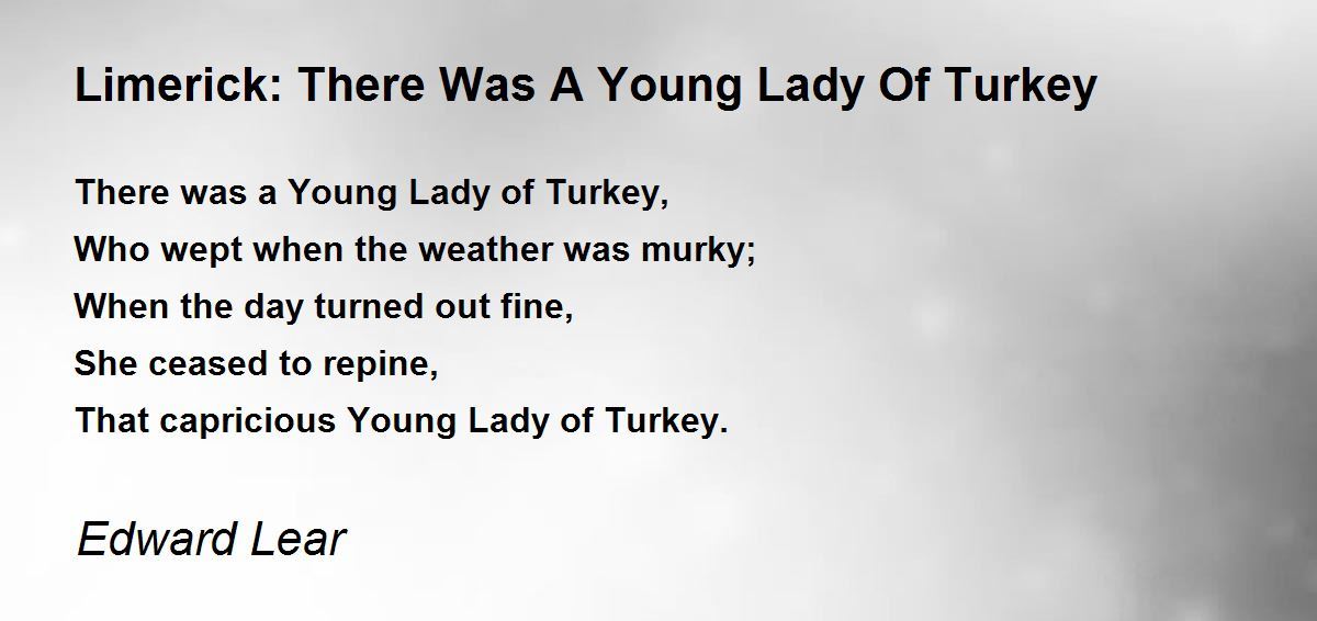 There Was A Young Lady Of Niger – Telegraph