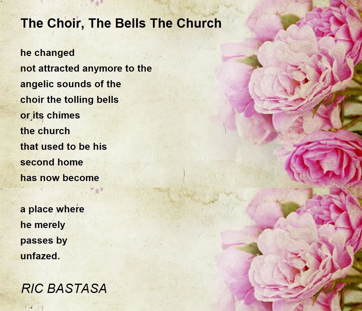 The Choir, The Bells The Church The Choir, The Bells The Church Poem