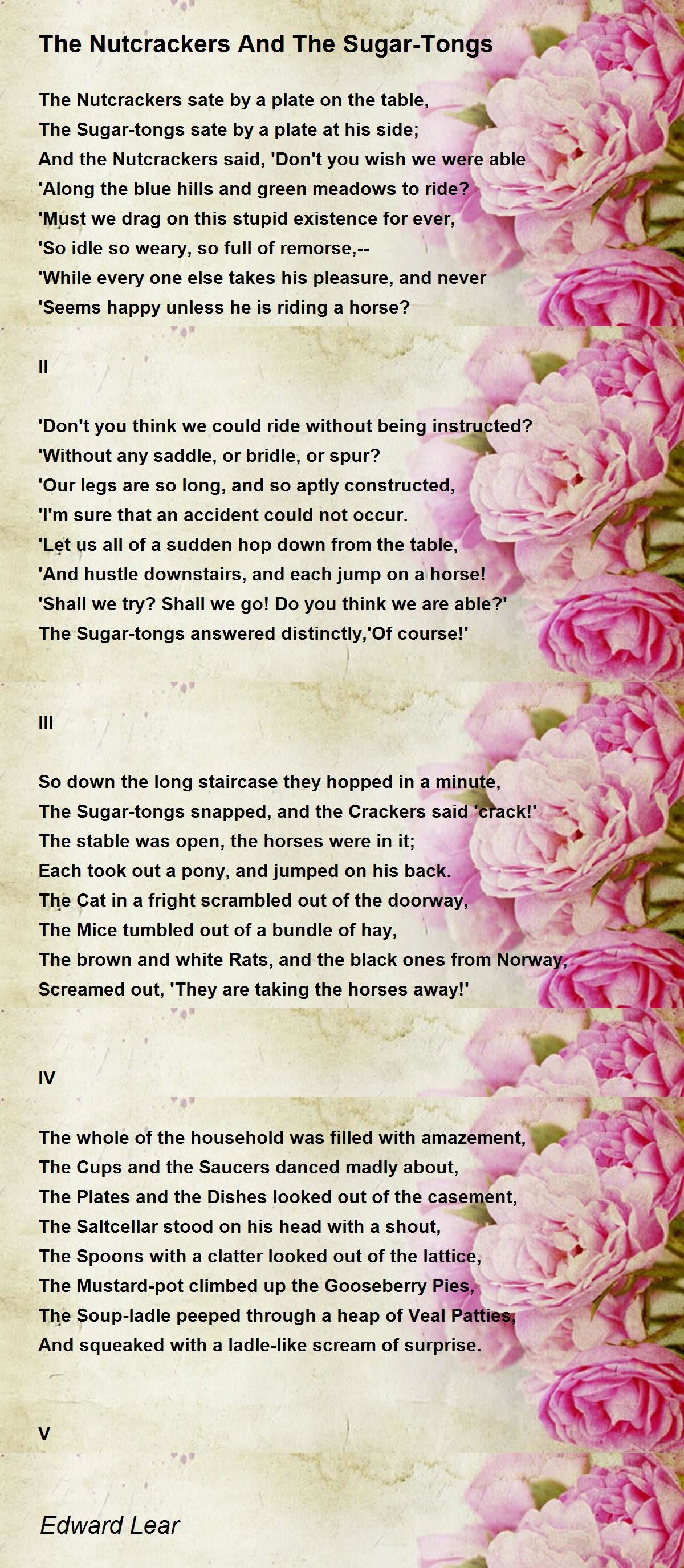 The Nutcrackers And The SugarTongs The Nutcrackers And The Sugar